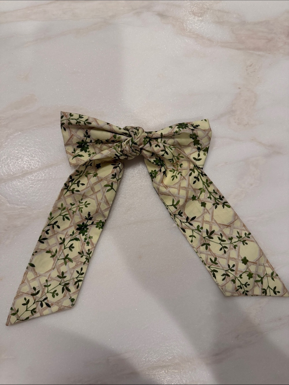 Hill House Floral Bow Hair Bow Clip